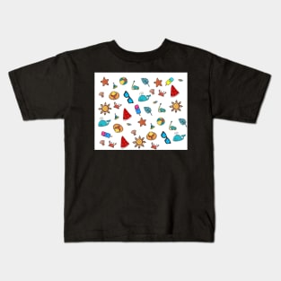 summer pattern Kids T-Shirt